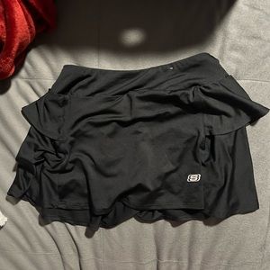 Black sketchers Skirt